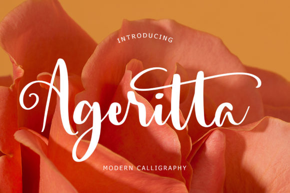 Ageritta: A Handwritten Font for Memorable Marketing