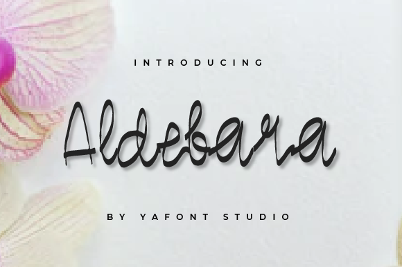 Aldebara Font: A Quirky Handwritten Typeface for Modern Web Design