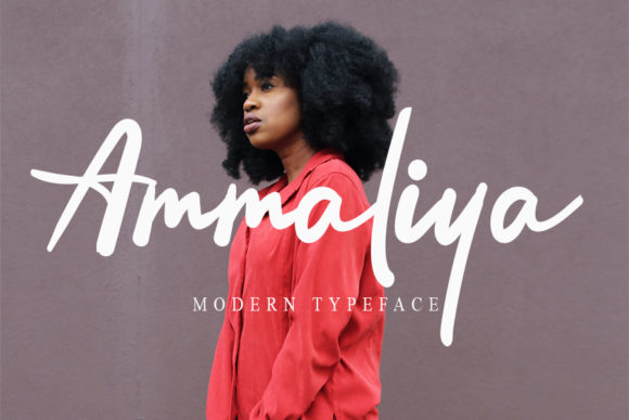 Ammaliya: A Handwritten Font That Elevates Craft Projects