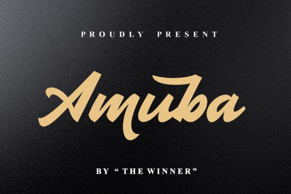 Amuba: A Handwritten Font for Modern Web Design