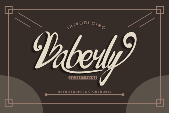 Baberly Font: A Timeless Script for Modern Web Design