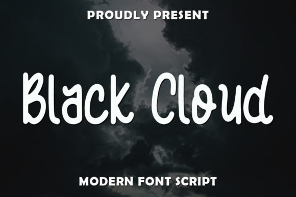 Black Cloud Font: A Handwritten Typeface for Stronger Campaign Impact
