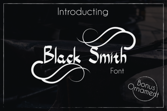 Black Smith Typeface: Elevate Your Brand’s Modern Aesthetic