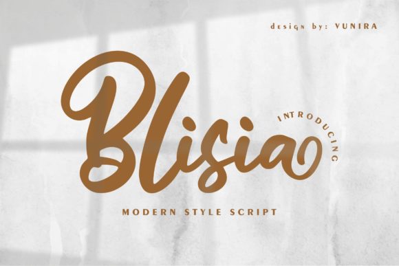 Blisia: A Handwritten Typeface That Elevates Digital Design