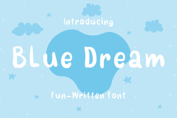 Blue Dream Font: A Playful Typeface for Modern Web Design