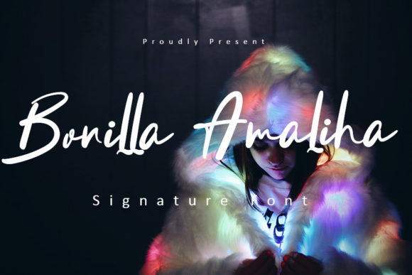 Bonilla Amaliha: A Sweet Script Font for Real Design Projects