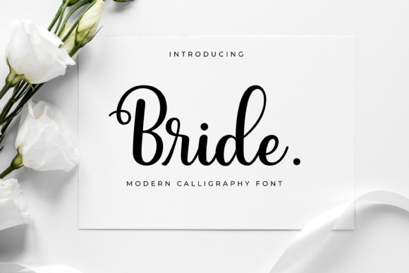 Bride Font Review: A Beautiful Script for Campaigns with Heart