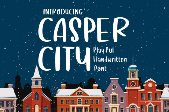 Casper City: A Script Font with a Lively, Modern Personality