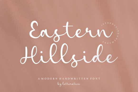 Eastern Hillside Font: A Delicate Script for Memorable Marketing