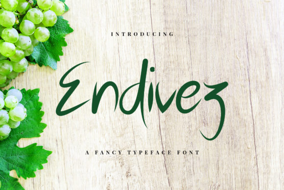 Endivez: A Handwritten Typeface That Elevates Campaign Creatives