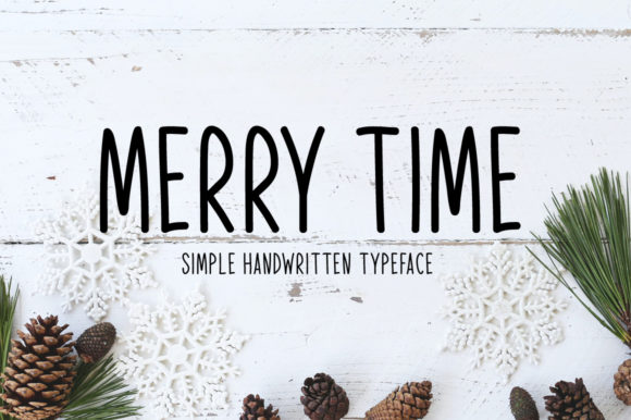 Merry Time: A Script Font That Elevates Campaign Visuals
