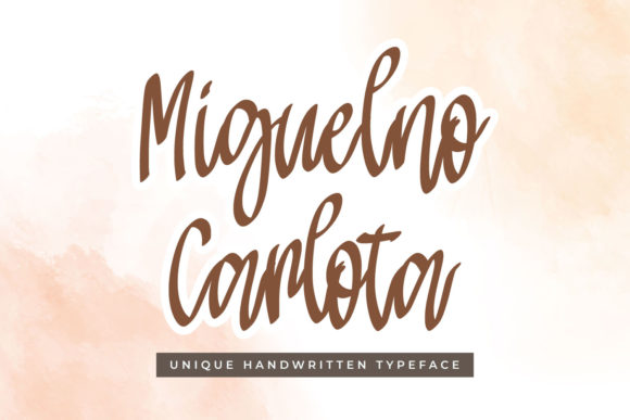 Miguelno Carlota: A Sweet Script Font for Real-World Branding