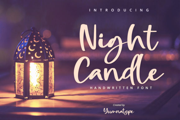 Night Candle Font: A Simple Typeface That Elevates Brand Visuals