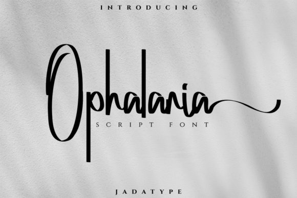 Ophalaria Font Review: A Modern Script for Elegant Branding