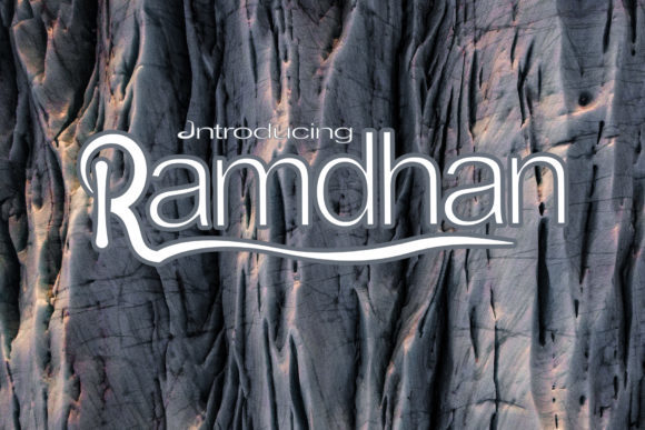 Ramdhan Font: A Digital Design Elegance for Web Projects