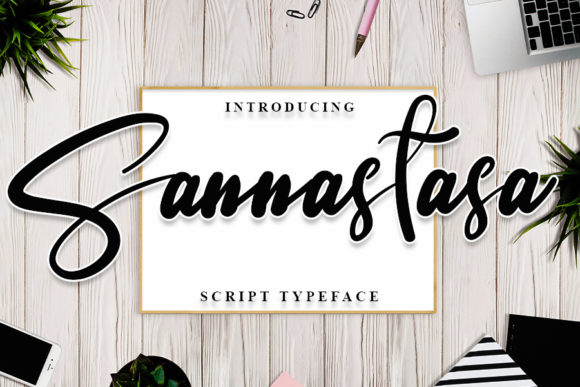 Sannastasa Font Review: A Graceful Script for Creative Branding