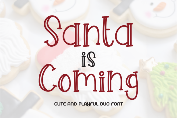 Santa is Coming: A Handwritten Font for a Polished Brand