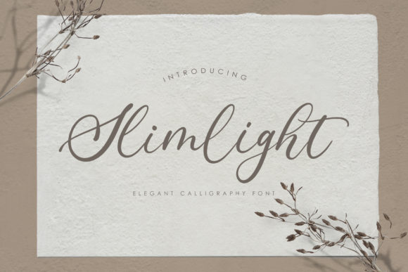 Slimlight: A Handwritten Typeface That Elevates Web Design