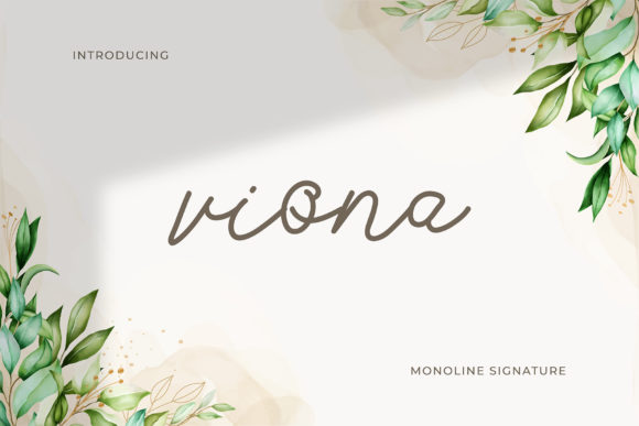 Viona Font: A Sweet Touch for Your Brand’s Typography